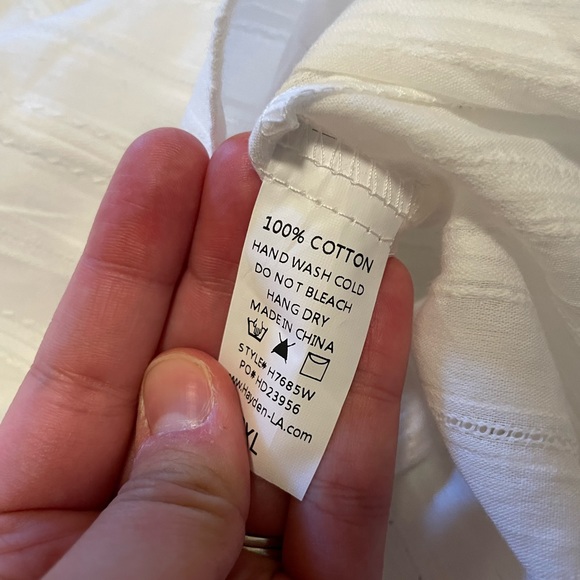 Hayden White Lace Blouse - Picture 5 of 5